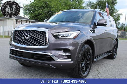 Anthracite Gray 2022 INFINITI QX80 Luxe