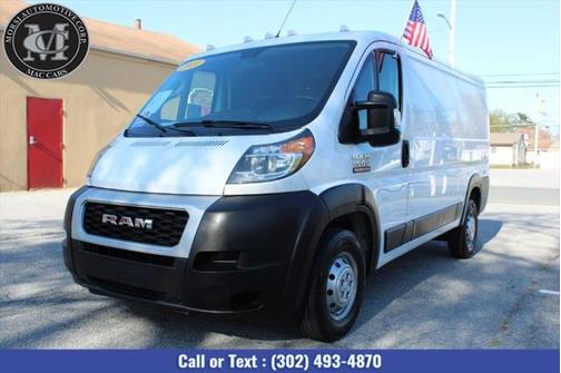 2021 RAM ProMaster 1500 Low Roof