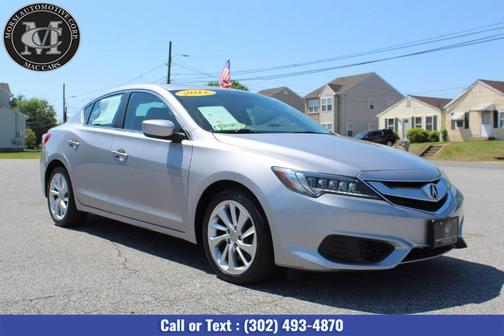 Lunar Silver Metallic 2017 Acura ILX AcuraWatch Plus Package