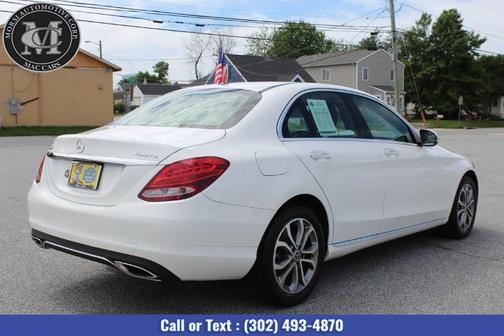 Polar White 2018 Mercedes-Benz C-Class C 300 4MATIC