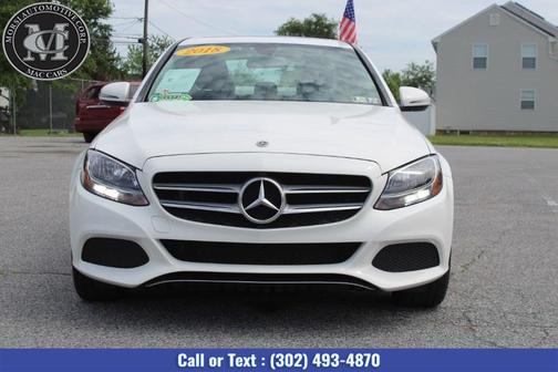 Polar White 2018 Mercedes-Benz C-Class C 300 4MATIC