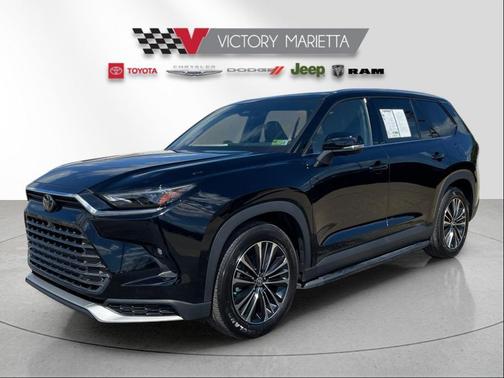 Midnight Black Metallic 2024 Toyota Grand Highlander Hybrid Limited MAX