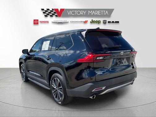 Midnight Black Metallic 2024 Toyota Grand Highlander Hybrid Limited MAX