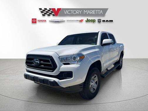 White 2022 Toyota Tacoma SR