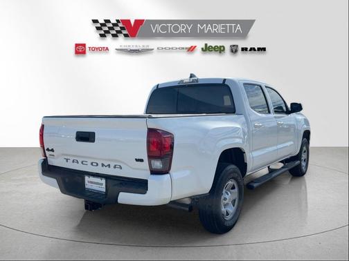 White 2022 Toyota Tacoma SR