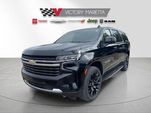Black 2022 Chevrolet Suburban LT