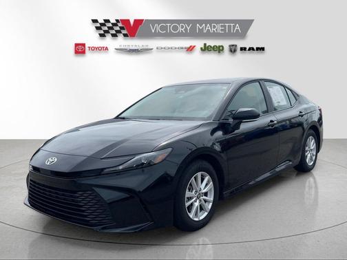 Midnight Black Metallic 2026 Toyota Camry LE