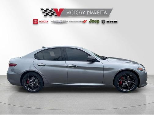 Gray Metallic 2021 Alfa Romeo Giulia Ti