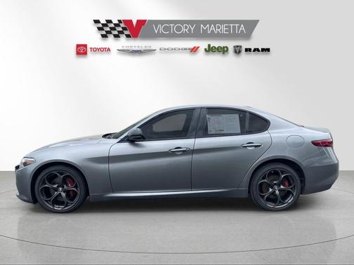Gray Metallic 2021 Alfa Romeo Giulia Ti