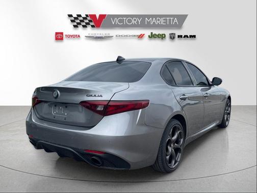 Gray Metallic 2021 Alfa Romeo Giulia Ti