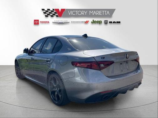 Gray Metallic 2021 Alfa Romeo Giulia Ti