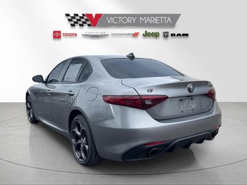 Gray Metallic 2021 Alfa Romeo Giulia Ti