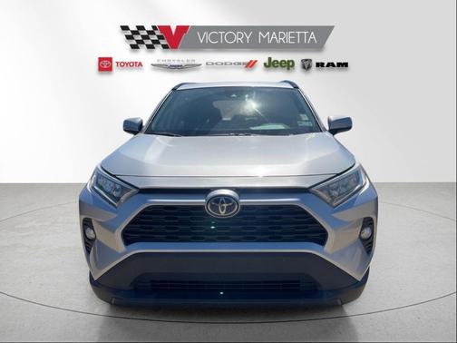 Silver Sky Metallic 2021 Toyota RAV4 XLE