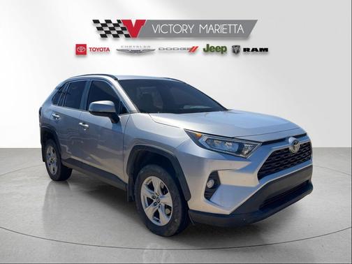 Silver Sky Metallic 2021 Toyota RAV4 XLE
