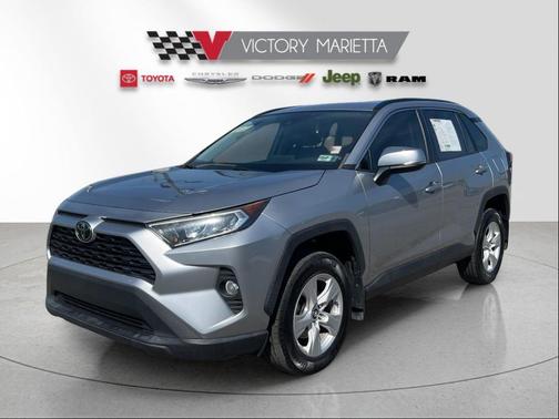 Silver Sky Metallic 2021 Toyota RAV4 XLE