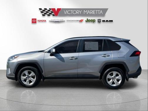 Silver Sky Metallic 2021 Toyota RAV4 XLE