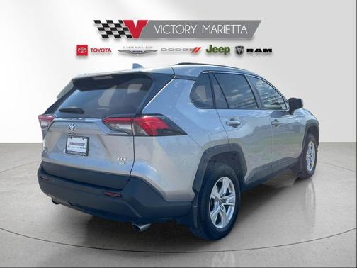 Silver Sky Metallic 2021 Toyota RAV4 XLE