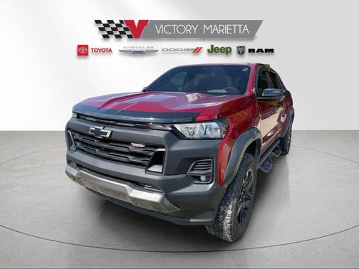 Radiant Red Tintcoat 2025 Chevrolet Colorado Trail Boss