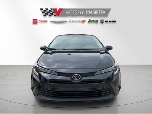 Midnight Black Metallic 2024 Toyota Corolla LE