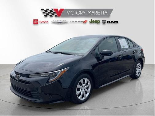 Midnight Black Metallic 2024 Toyota Corolla LE