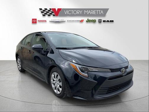 Midnight Black Metallic 2024 Toyota Corolla LE