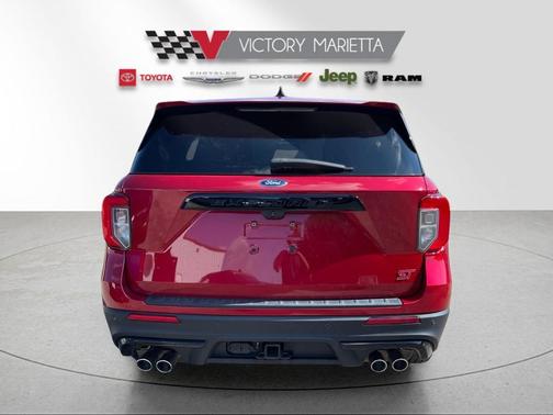 Rapid Red Metallic Tinted Clearcoat 2022 Ford Explorer ST
