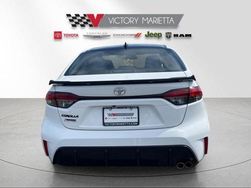 Ice Cap/Midnight Black Metallic 2025 Toyota Corolla FX