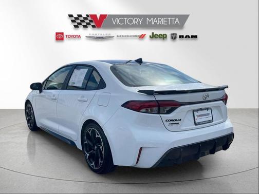 Ice Cap/Midnight Black Metallic 2025 Toyota Corolla FX