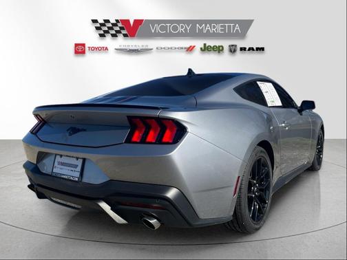 Iconic Silver Metallic 2024 Ford Mustang EcoBoost