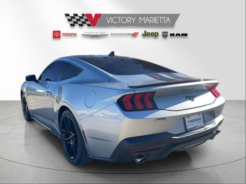 Iconic Silver Metallic 2024 Ford Mustang EcoBoost