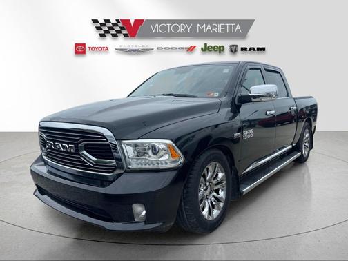 Brilliant Black Crystal Pearlcoat 2016 RAM 1500 Longhorn