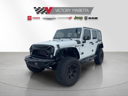 Bright White 2016 Jeep Wrangler Unlimited Sahara