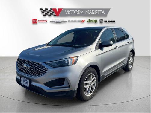 Silver Metallic 2024 Ford Edge SEL