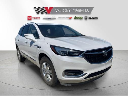 White Frost Tricoat 2020 Buick Enclave AWD Essence