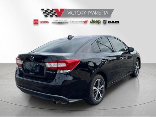 Crystal Black Silica 2020 Subaru Impreza Premium Sedan