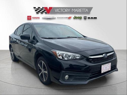 Crystal Black Silica 2020 Subaru Impreza Premium Sedan