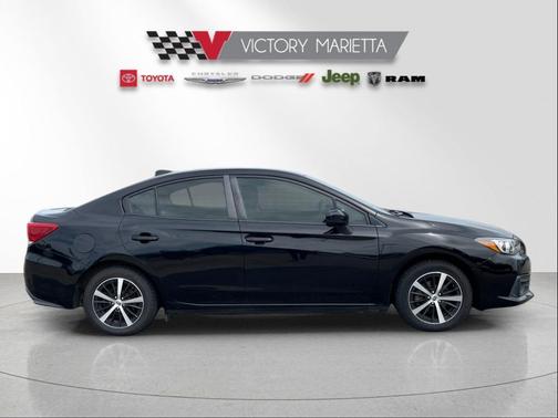 Crystal Black Silica 2020 Subaru Impreza Premium Sedan