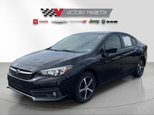 Crystal Black Silica 2020 Subaru Impreza Premium Sedan