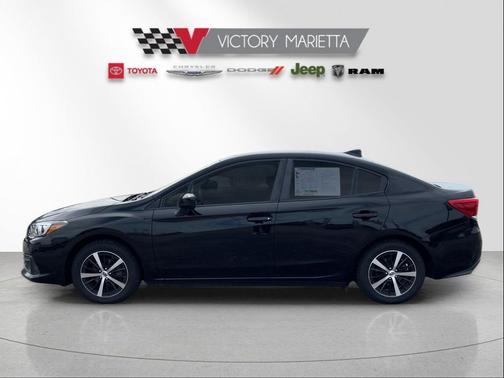 Crystal Black Silica 2020 Subaru Impreza Premium Sedan