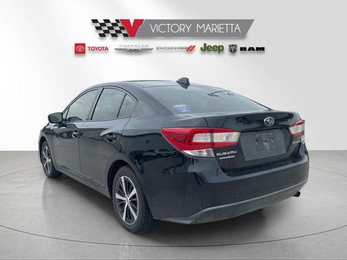 Crystal Black Silica 2020 Subaru Impreza Premium Sedan