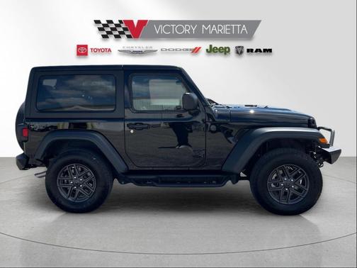 Black Clearcoat 2025 Jeep Wrangler Sport S