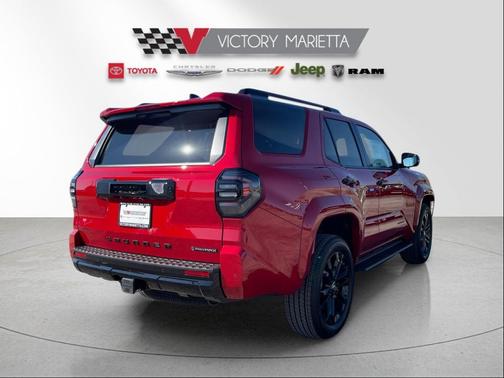 Supersonic Red 2026 Toyota 4Runner Hybrid Platinum