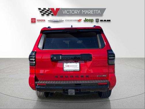 Supersonic Red 2026 Toyota 4Runner Hybrid Platinum