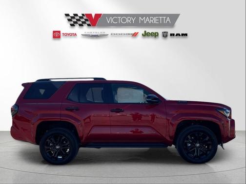 Supersonic Red 2026 Toyota 4Runner Hybrid Platinum