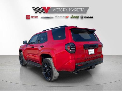 Supersonic Red 2026 Toyota 4Runner Hybrid Platinum