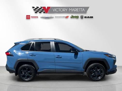 Cavalry Blue 2024 Toyota RAV4 TRD Off Road