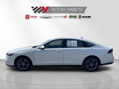 Platinum White 2023 Honda Accord EX