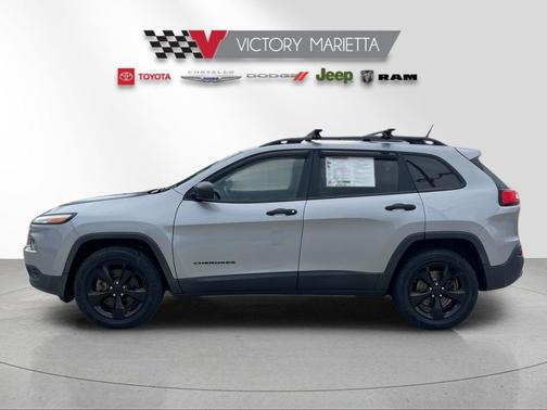 Billet Silver Metallic Clearcoat 2016 Jeep Cherokee Altitude