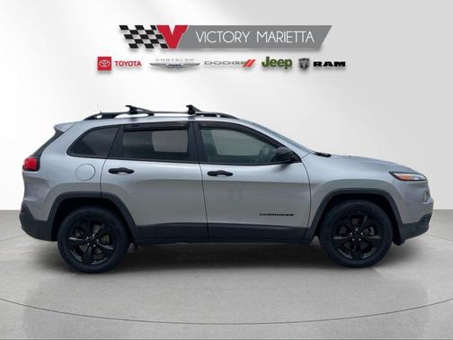 Billet Silver Metallic Clearcoat 2016 Jeep Cherokee Altitude
