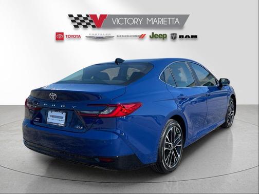 Blue 2026 Toyota Camry XLE